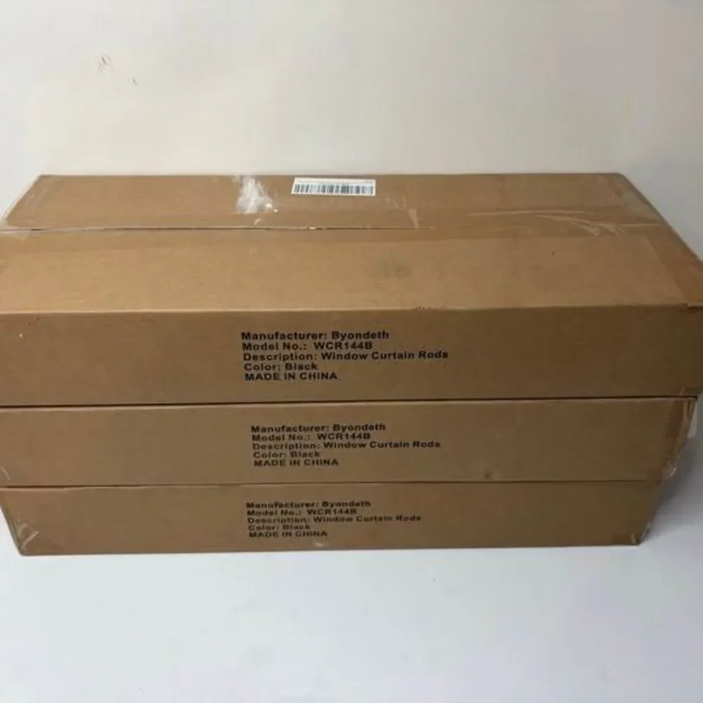 Byondeth WCR144B Window Curtain Rods (3)